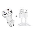 with 8 Pin Cable / White