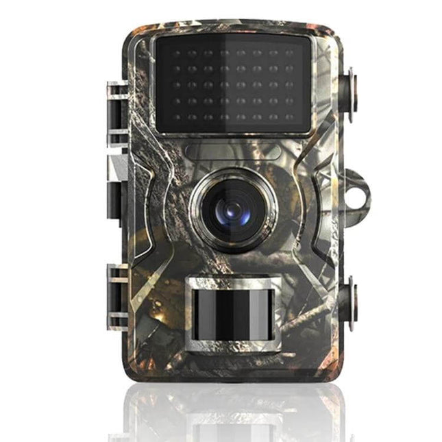 Hunting Trail Camera for Outdoor Wildlife Monitoring - camo 12MP photo 1080P video trail camera for daytime and night monitoring