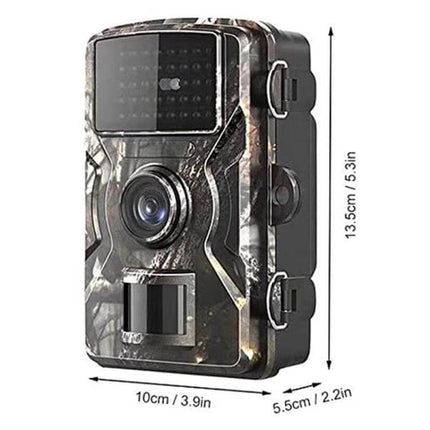 Hunting Trail Camera for Outdoor Wildlife Monitoring camo 12MP 1080P weatherproof trail camera for feeders and trails