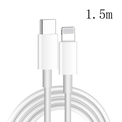 Cable for Daily Phone Charging and Data Transfer at Home - 1.5m durable PC TPE USB-C to Lightning cable for charging and syncing