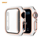 For Apple Watch Series 6 / 5 / 4 / SE 44mm / White+Champagne