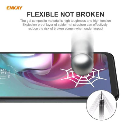 ENKAY Hat-Prince Full Coverage Screen Protector For Smartphones Provides Everyday Protection From Scuffs And Smudges - Flexible Impact Resistant Thin TPU Shield