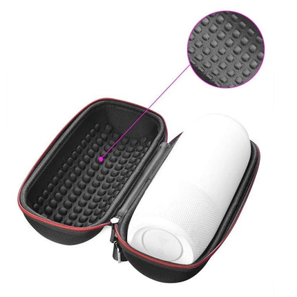 JBL Compact Speaker Carry Bag For Everyday Travel Protection with impact-resistant padded interior and adjustable strap