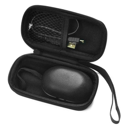 Essential Protective Bag for B&O PLAY Earphones on the Go — durable nylon travel case with zipper, wrist strap, and mesh pocket for Beoplay E8 accessories