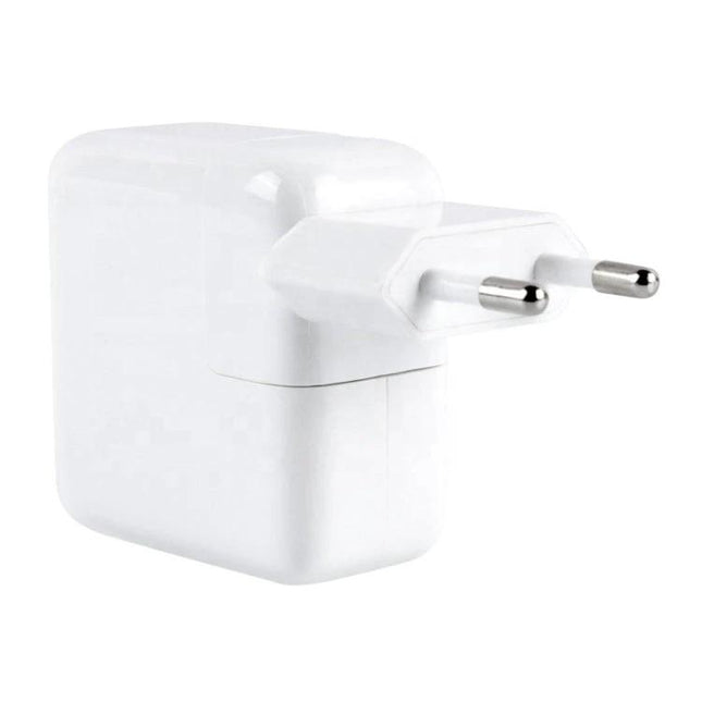 USB Travel Charger for Everyday Device Use on the Go - compact white international plug charger for smartphones and tablets