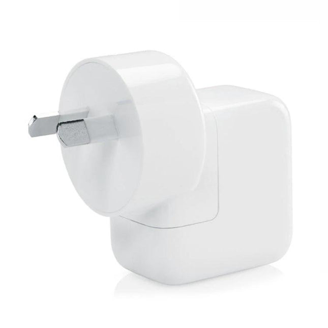 Keep Your Devices Charged on Trips with AU Plug Charger — compact white AU plug USB wall charger for smartphones and tablets