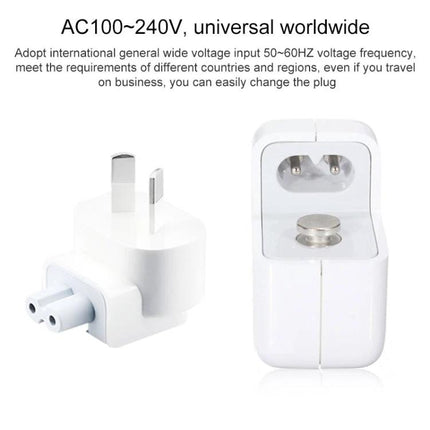 Keep Your Devices Charged on Trips with AU Plug Charger compact white AU plug USB travel adapter for smartphones and tablets