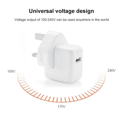 Essential USB charger for daily phone and tablet routines white universal voltage USB wall adapter