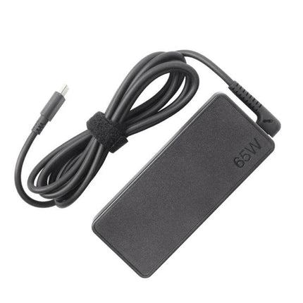 Universal Power Adapter for Lenovo ThinkPad Laptops with Type-C Port — 65W compact travel charger with universal 100-240V input