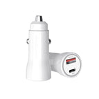 P21 Car Charger / White