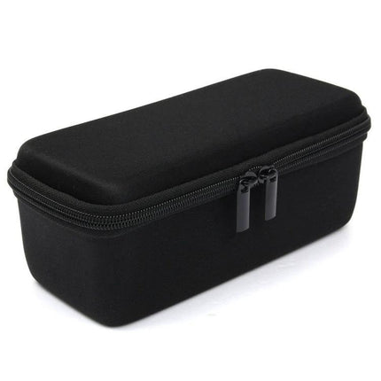 Padded Speaker Carry Bag With Slim EVA Case For Commute compact black molded EVA zipper case for portable speaker, shockproof padding