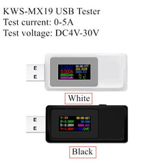 Keweisi KWS-MX19 Advanced USB Voltage and Current Analyzer 4V-30V 0-5A