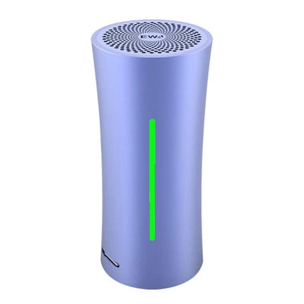 EWA Compact Bluetooth Speaker For Outdoor And Home Use compact purple portable speaker IPX6 6000mAh battery 4.7in