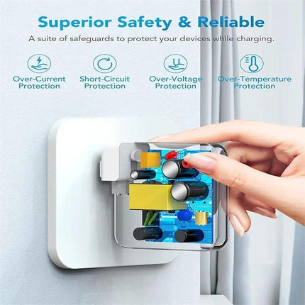 Compact USB-C Charger for Travel and Daily Use