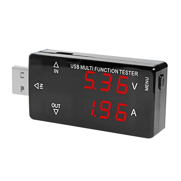 Digital USB Current and Voltage Tester for Mobile Devices - KWS-A16 Charge Meter with Timing Protection