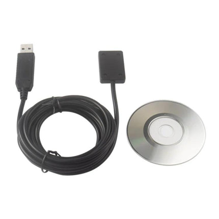 Customizable USB Switch for Computer Input Functions IRSW20B with USB cable, through-beam photoelectric sensor and setup CD