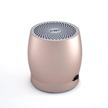 EWA Portable Bluetooth Speaker For Indoor And Outdoor Use compact metal CNC body waterproof TF USB TWS portable rose