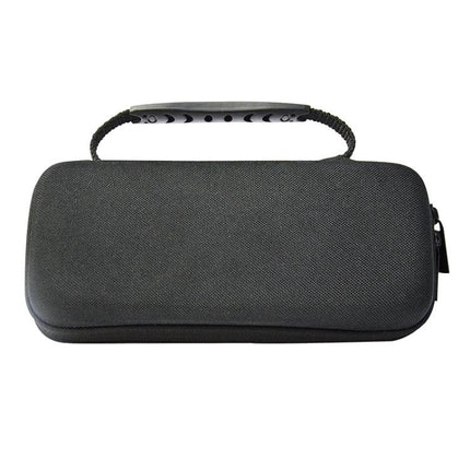 Hard Shell Case For Sonos Roam With Water Resistant Cover black textured protective carrying case with handle for travel