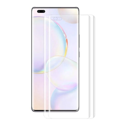Alt Tag: ENKAY Full Coverage Screen Protector For Huawei P50 Pro clear PET full edge-to-edge protector, high clarity, preserves touch response