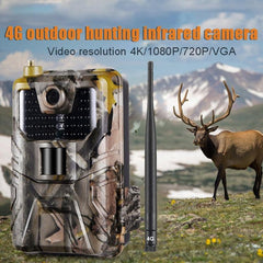 Pro 4G Wildlife Surveillance Camera with Live Tracking and Cloud Service