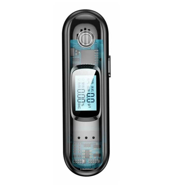 Portable Digital Breathalyzer for Alcohol Detection and Safety - compact handheld device with digital display for quick BAC checks