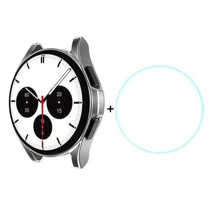 TPU Clear Case Tempered Glass For Galaxy Watch4 Classic 42mm