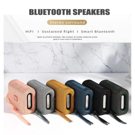 T G Compact Bluetooth Speaker For Outdoor Walks Picnics And Hikes portable waterproof Bluetooth 5.0 speaker in multiple colors