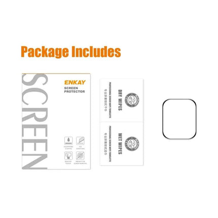 ENKAY 3D Curved PET Screen Protector For Apple Watch 45mm