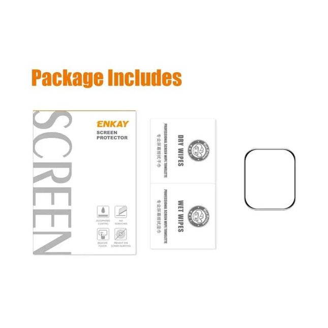ENKAY 3D Curved PET Screen Protector For Apple Watch 45mm | Syndmart
