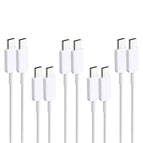 5 PCS / White