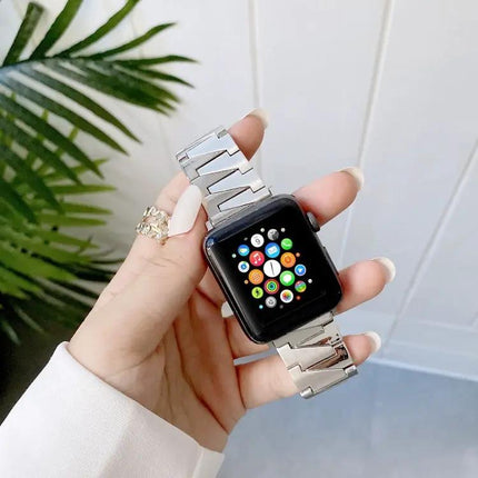 Stainless Steel Milanese Mesh Band For Apple Watch 38-45mm