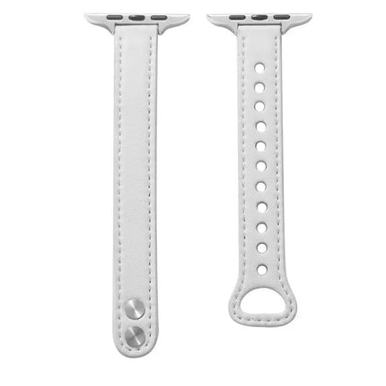 Leather Replacement Watch Band for Apple Watch 38-45mm