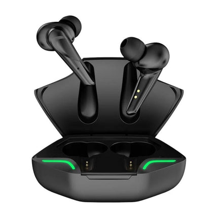 True Wireless In Ear Earbuds With Low Latency For Mobile Gaming - black TWS-G11 earbuds with LED charging case