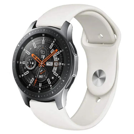 22mm Silicone Watch Band Monochrome Adjustable Fit 150-200mm