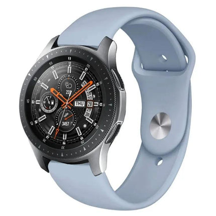 22mm Silicone Watch Band Monochrome Adjustable Fit 150-200mm