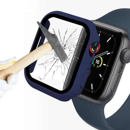 ENKAY 2-in-1 PC Frame 9H Tempered Glass Apple Watch 45mm