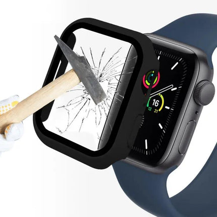 ENKAY 2-in-1 PC Frame 9H Tempered Glass Apple Watch 45mm