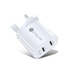 UK Plug / White