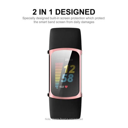 Fitbit Charge 5 And Charge 6 Soft TPU Full Coverage Case