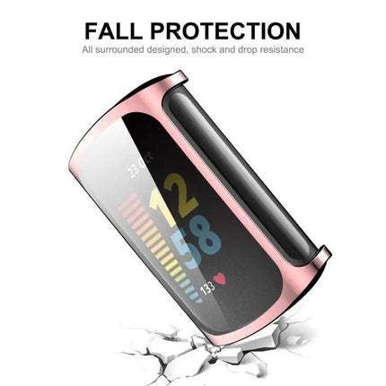 Fitbit Charge 5 And Charge 6 Soft TPU Full Coverage Case