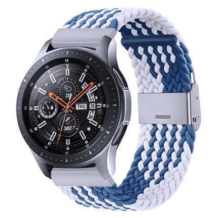 Nylon Braided 20mm Watch Band Metal Buckle For Galaxy 4