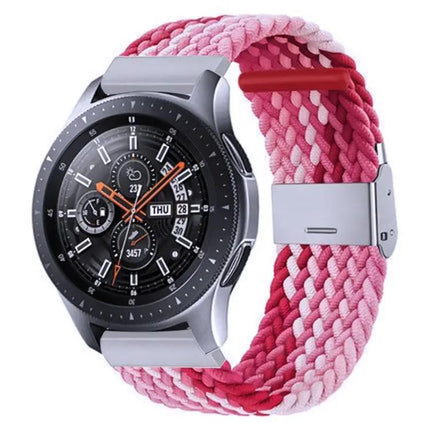 Nylon Braided 20mm Watch Band Metal Buckle For Galaxy 4