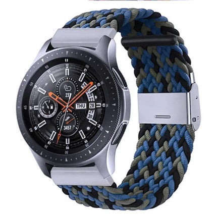 Nylon Braided 20mm Watch Band Metal Buckle For Galaxy 4