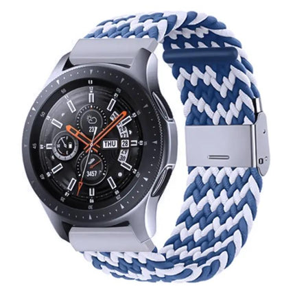 Nylon Braided 20mm Watch Band Metal Buckle For Galaxy 4