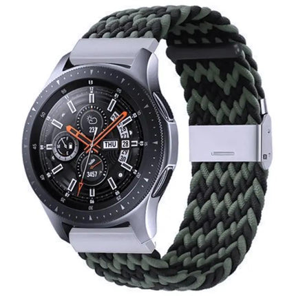 Nylon Braided 20mm Watch Band Metal Buckle For Galaxy 4