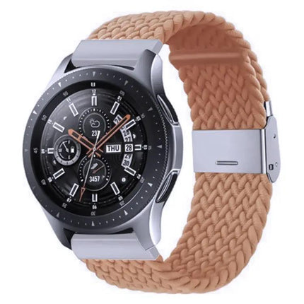 Nylon Braided 20mm Watch Band Metal Buckle For Galaxy 4