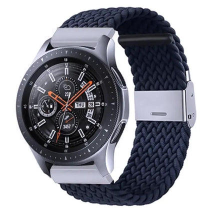 Nylon Braided 20mm Watch Band Metal Buckle For Galaxy 4