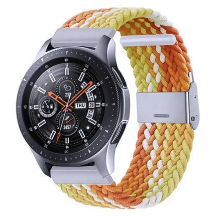 Nylon Braided 20mm Watch Band Metal Buckle For Galaxy 4