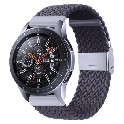 Nylon Braided 20mm Watch Band Metal Buckle For Galaxy 4