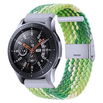 Nylon Braided 20mm Watch Band Metal Buckle For Galaxy 4